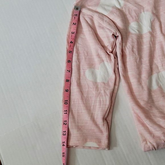 Secret Treasures-Pink Sweater w/White Hearts - Picture 6 of 8